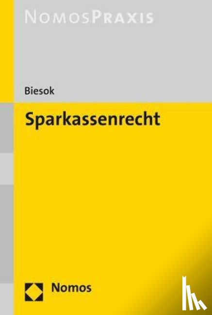 Biesok, Carsten - Sparkassenrecht