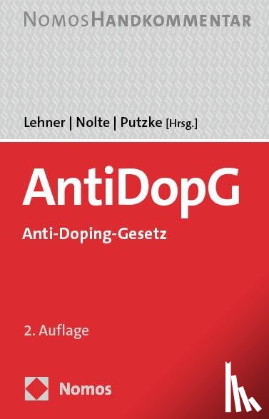  - Anti-Doping-Gesetz: AntiDopG