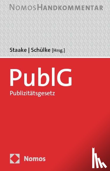  - Publizitätsgesetz: PublG