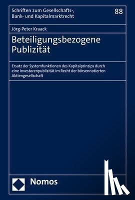 Kraack, Jörg-Peter - Beteiligungsbezogene Publizität
