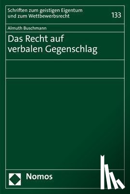 Buschmann, Almuth - Das Recht auf verbalen Gegenschlag