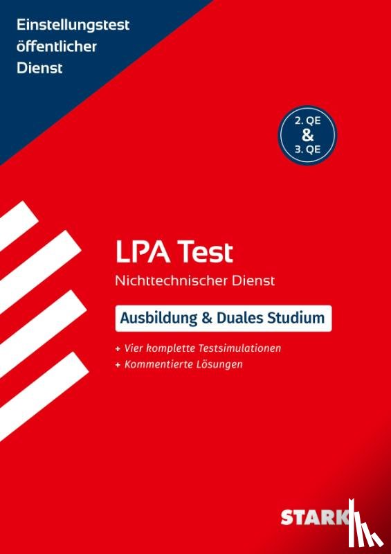 Kammer, Marion von der, Walz, Steffen - STARK LPA Test - Einstellungstest öffentlicher Dienst