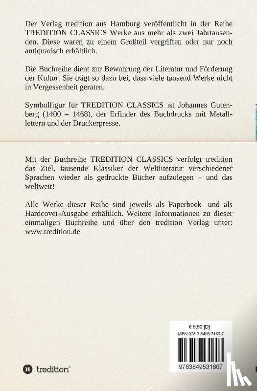 Musil, Professor Robert - Tonka