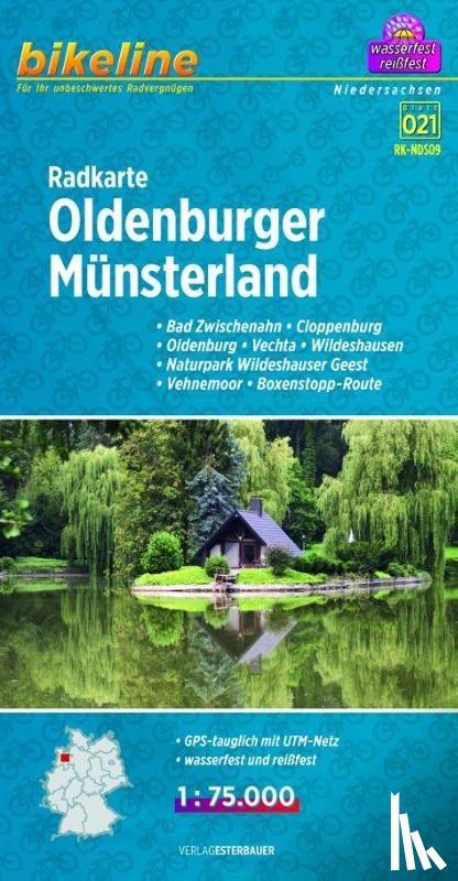  - Bikeline Radkarte Oldenburger Münsterland 1 : 75.000