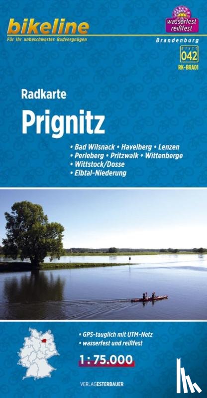  - Bikeline Radkarte Prignitz 1 : 75 000