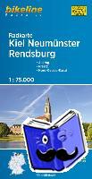  - Bikeline Radkarte Kiel Neumünster Rendsburg 1 : 75 000