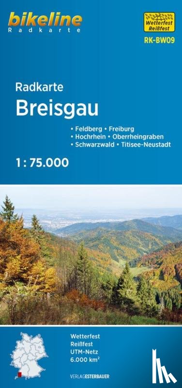  - Breisgau cycle map