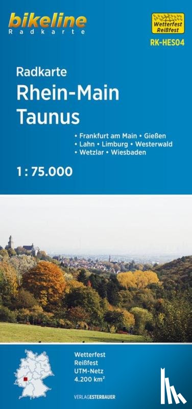  - Radkarte Rhein-Main, Taunus (RK-HES04)