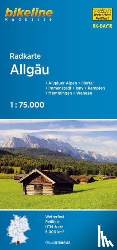 - Radkarte Allgäu (RK-BAY18) 1:75.000