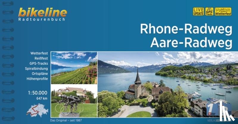  - Rhone-Radweg . Aare-Radweg