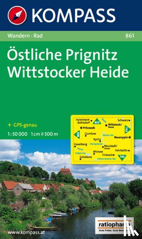  - Östliche Prignitz - Wittstocker Heide 1 : 50 000