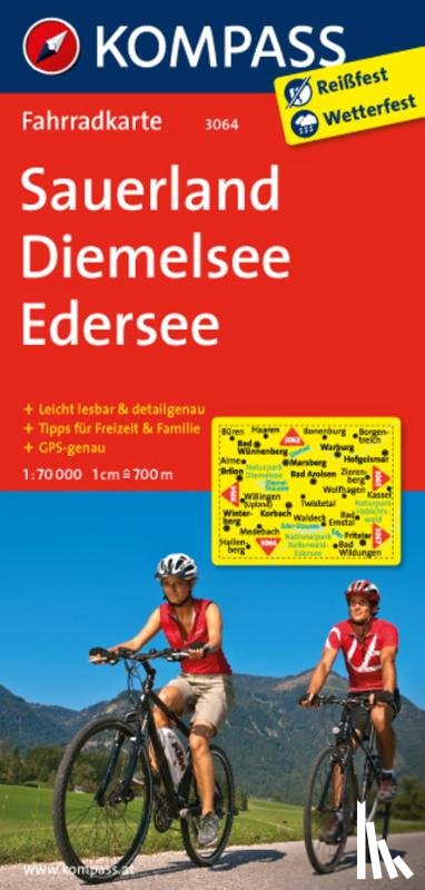  - Sauerland - Diemelsee - Edersee 1 : 70 000