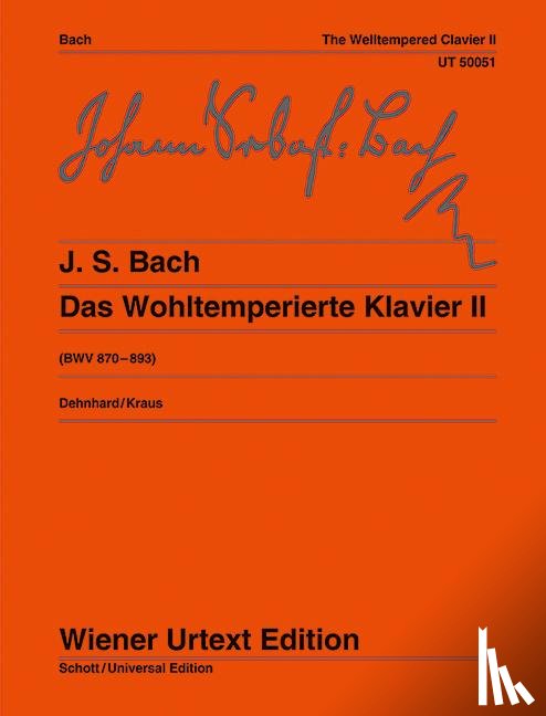 Bach, Johann Sebastian - Das Wohltemperierte Klavier