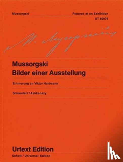 MOUSSORGSKY, MODESTE - PICTURES AT AN EXHIBITION