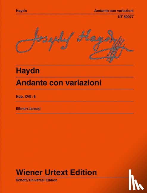 Haydn, Joseph - Andante con Variazioni f-Moll