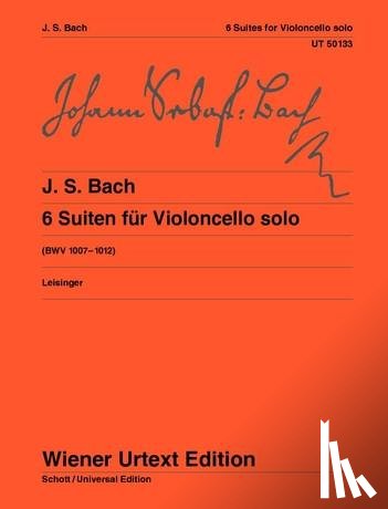 Bach, Johann Sebastian - Suiten für Violoncello solo