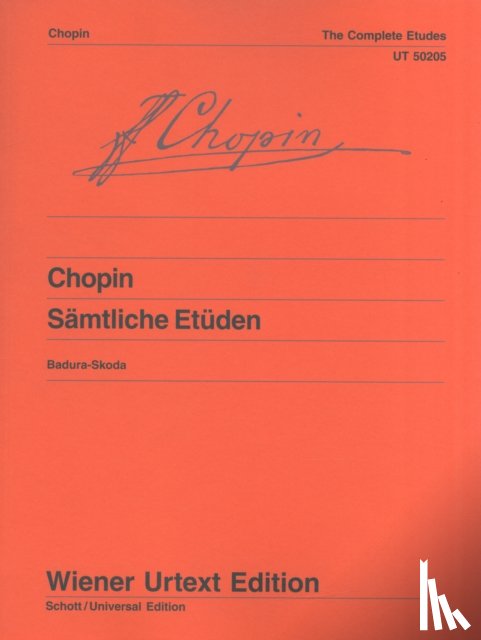 FR D RIC CHOPIN - Etudes Opus 10 & 25 (Samtliche)