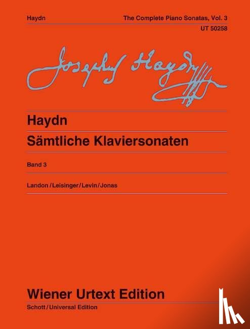 JOSEPH HAYDN - The Complete Piano Sonatas Vol. 3