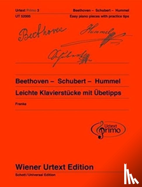 Schubert, Franz, Hummel, Johann Nepomuk, Beethoven, Ludwig van - Beethoven - Schubert - Hummel