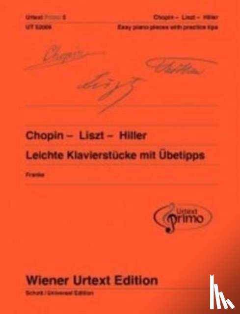 Liszt, Franz, Hiller, Ferdinand von, Chopin, Frédéric - Chopin - Liszt - Hiller