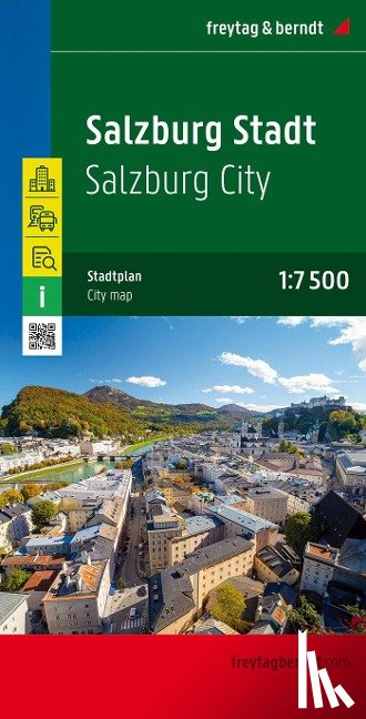 Freytag - Salzburg City City Map 1:7 500 - 1:15 000