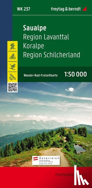  - Saualpe - Lavanttal - Koralpe - Region Schilcherheimat 1 : 50 000. WK 237