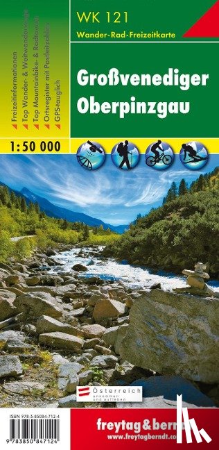  - Großvenediger - Oberpinzgau 1 : 50 000. WK 121