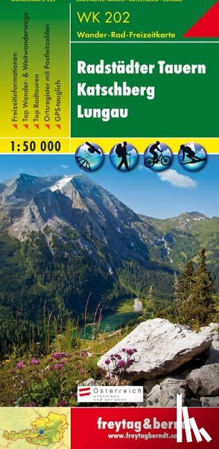  - Radstädter Tauern. Katschberg. Lungau 1 : 50 000. WK 202