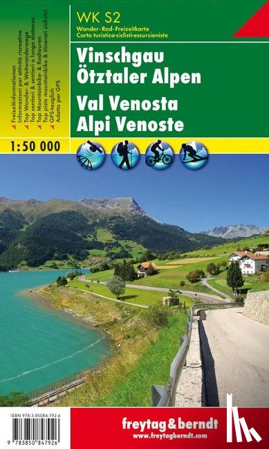  - Südtirol 02 Vinschgau - Ötztaler Alpen 1 : 50 000