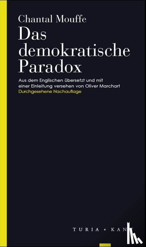 Mouffe, Chantal - Das demokratische Paradox