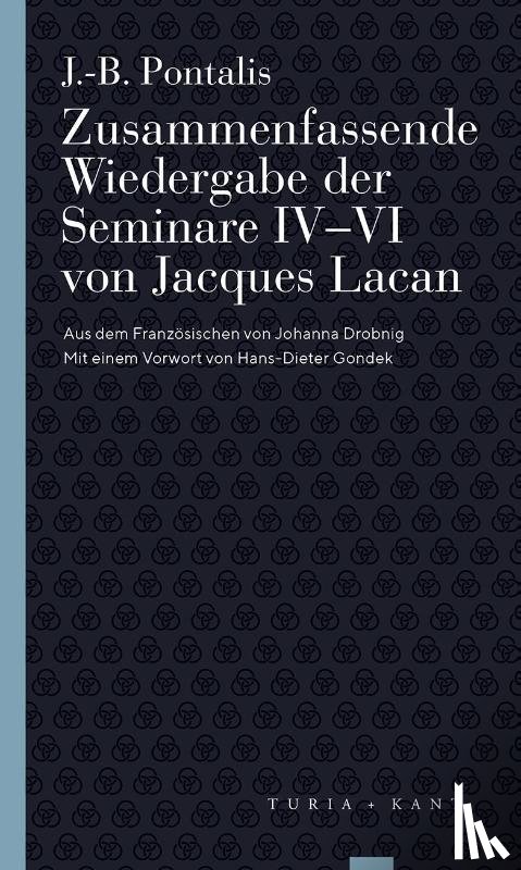 Pontalis, J. -B. - Zusammenfassende Wiedergabe der Seminare IV-VI von Jacques Lacan
