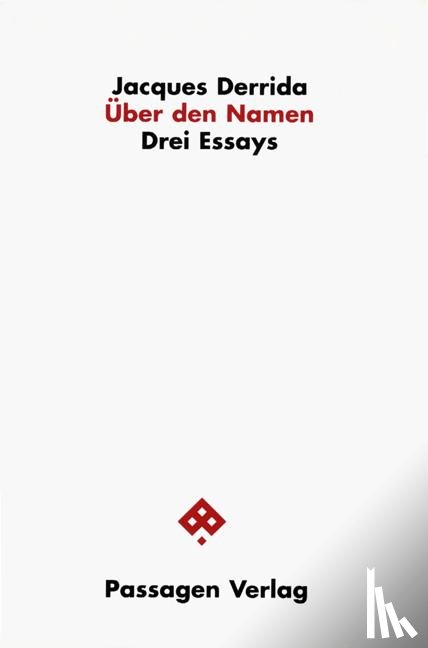Derrida, Jacques - Über den Namen