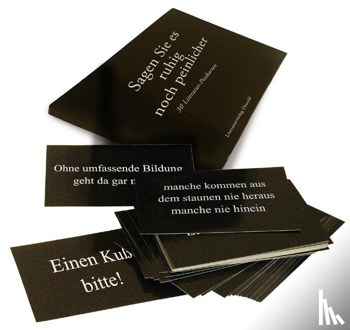  - Sagen Sie es ruhig noch peinlicher