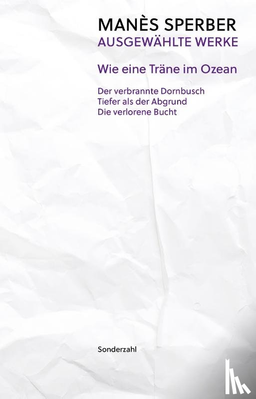 Sperber, Manès - Wie eine Träne im Ozean