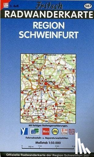  - Radkarte Region Schweinfurt 1 : 50 000