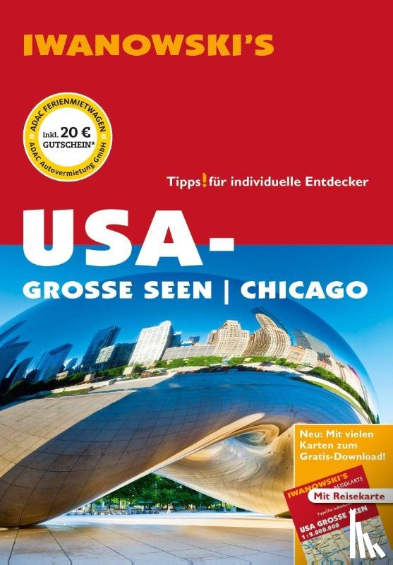 Kruse-Etzbach, Dirk - USA-Große Seen / Chicago - Reiseführer von Iwanowski