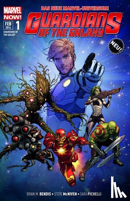 Bendis, Brian Michael, McNiven, Steve, Pichelli, Sara - Guardians of the Galaxy 01