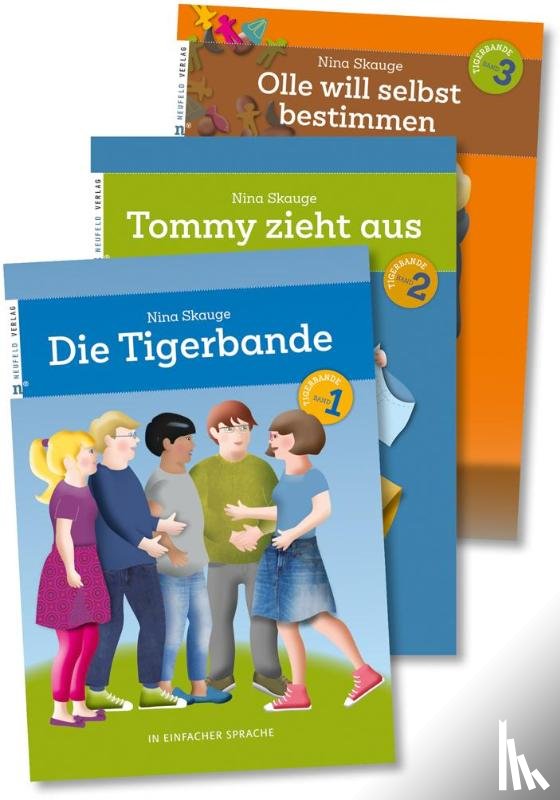 Skauge, Nina - Die Tigerbande - in einfacher Sprache