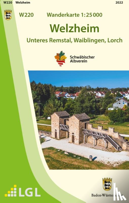  - W220 Wanderkarte 1:25 000 Welzheim
