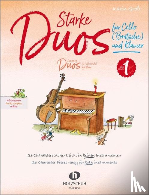 Groß, Karin - Starke Duos 1 für Cello (Bratsche) und Klavier