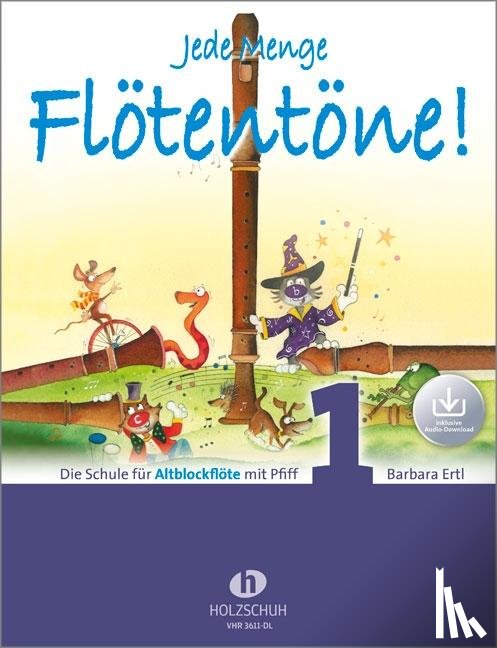 Ertl, Barbara - Jede Menge Flötentöne! 1 (mit Audio-Download)
