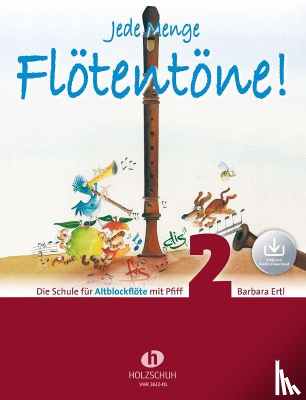 Ertl, Barbara - Jede Menge Flötentöne! 2 (mit Audio-Download)