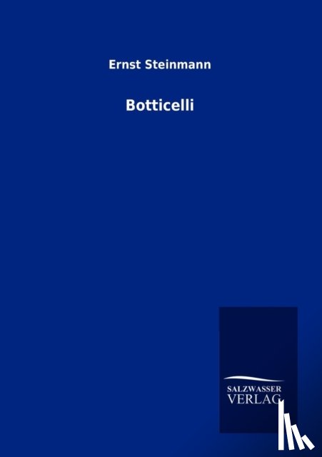Steinmann, Ernst - Botticelli