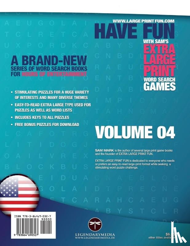 Mark, Sam - Sam's Extra Large-Print Word Search Games