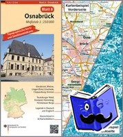  - Osnabrück Umgebungskarte mit Satellitenbild 1:250.000