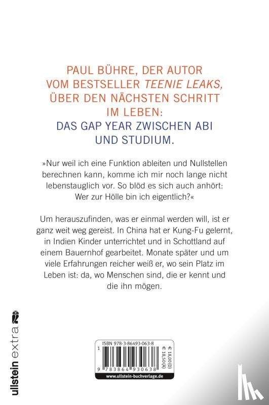Bühre, Paul David - Das Jahr nach dem Abi