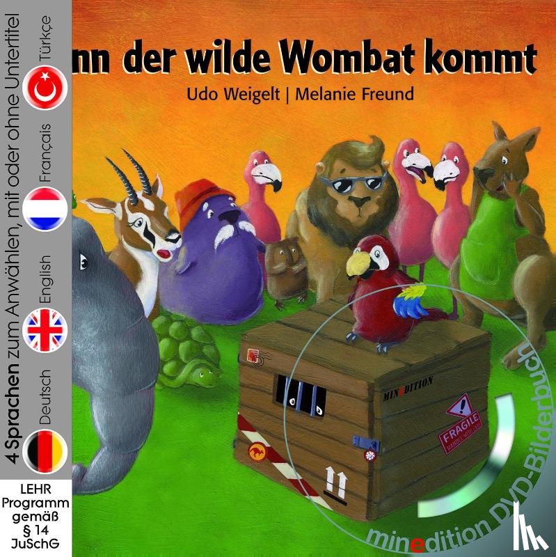 Freund, Melanie, Weigelt, Udo - Wenn der wilde Wombat kommt (Buch mit DVD)