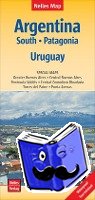  - Nelles Map Landkarte Argentina: South, Patagonia, Uruguay 1:2.500.000