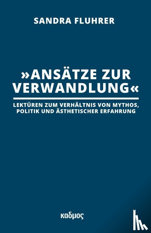 Fluhrer, Sandra - 'Ansätze zur Verwandlung'