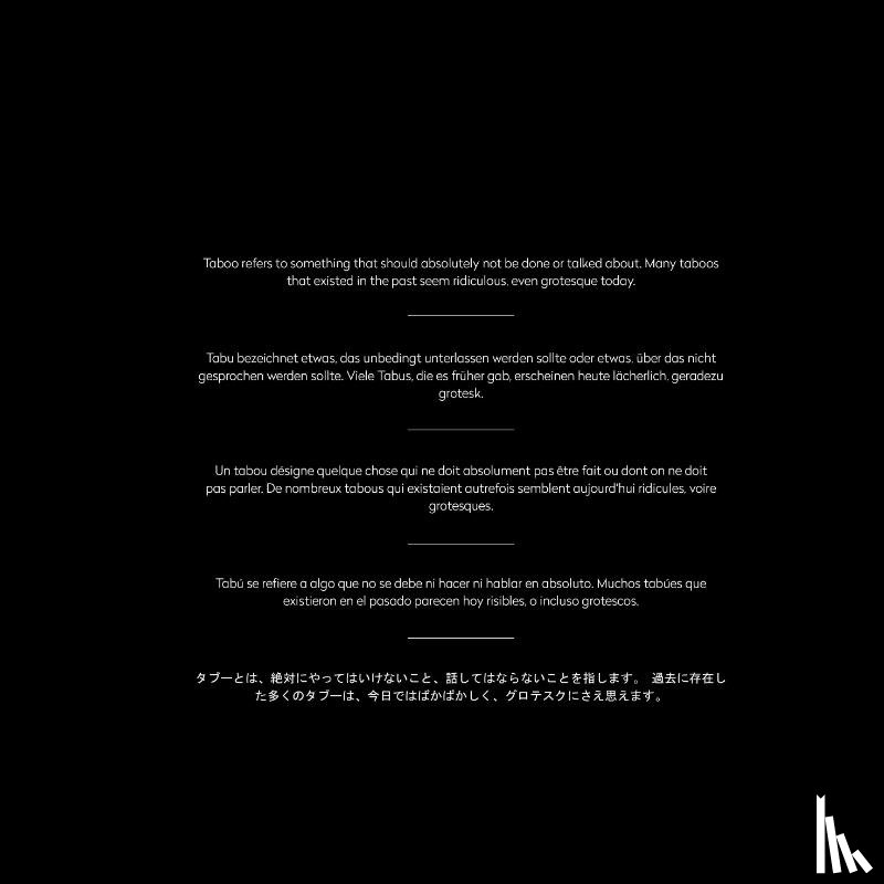 Voltage, Vince - Taboo